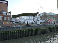 The Globe Theater from the Tate ferry