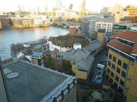 The Globe Theater from the Tate's East Room, a private events venue