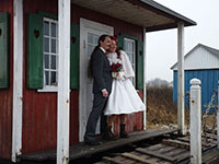 Beach house with heart-shaped cutouts in the shutters